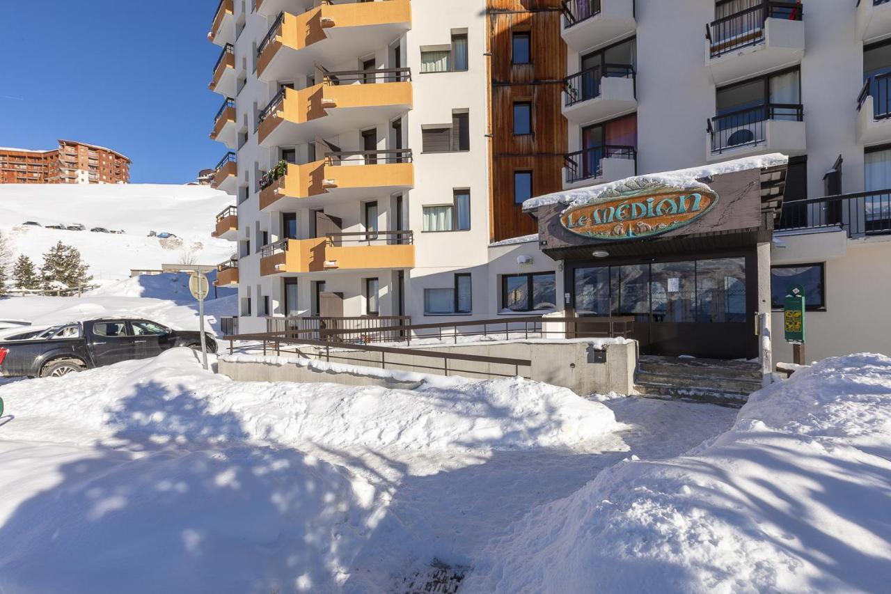 Residence Le Median - Les Menuires Сен-Мартен-де-Бельвиль Экстерьер фото