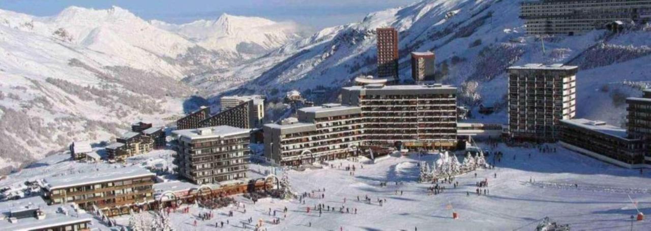 Residence Le Median - Les Menuires Сен-Мартен-де-Бельвиль Экстерьер фото