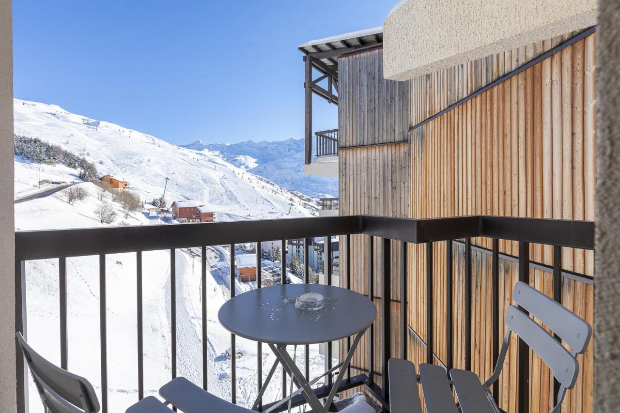 Residence Le Median - Les Menuires Сен-Мартен-де-Бельвиль Экстерьер фото